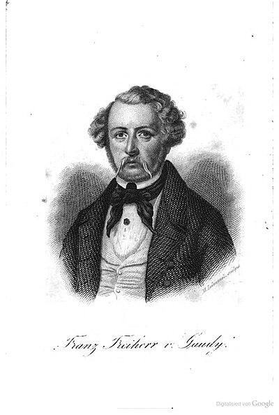 Photograph of Franz von Gaudy