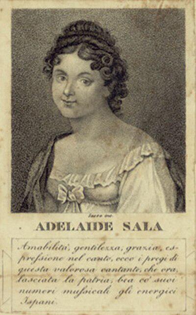 Photograph of Adelaide Sala