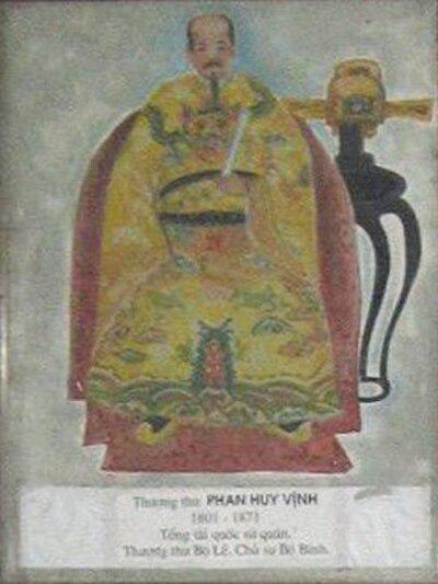 Photograph of Phan Huy Vịnh