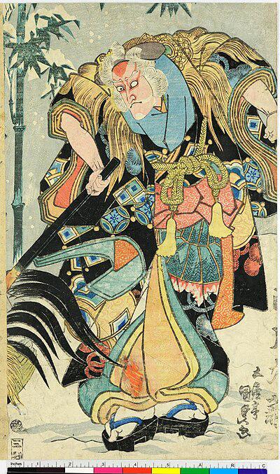 Photograph of Ichikawa Danzō VI