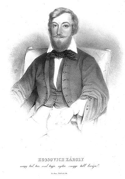 Photograph of Károly Kossovich
