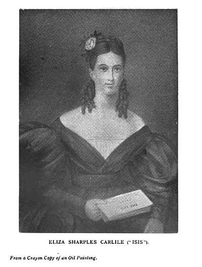 Photograph of Elizabeth Sharples Carlile