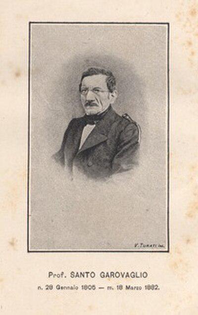 Photograph of Santo Garovaglio