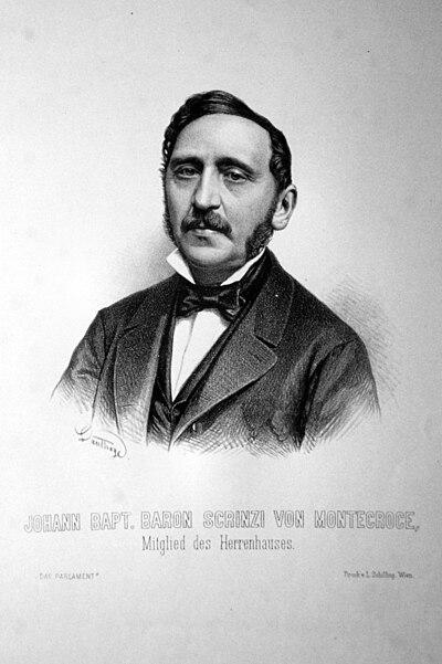 Photograph of Giovanni Battista Scrinzi di Montecroce
