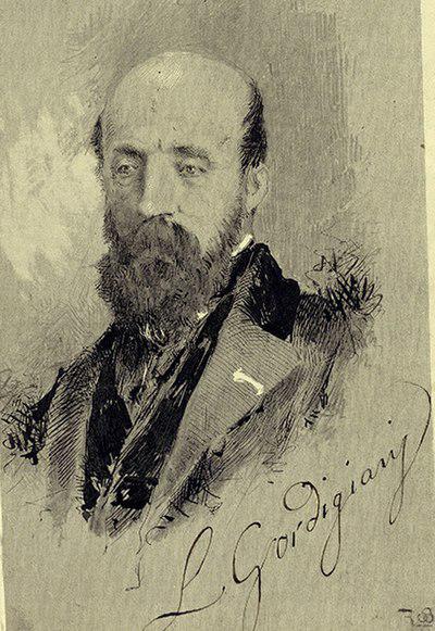 Photograph of Luigi Gordigiani