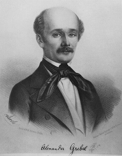 Photograph of Alexander Grebel