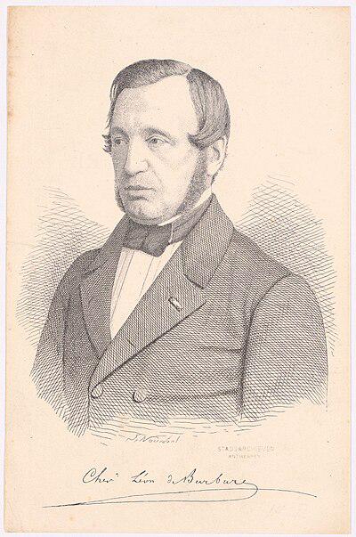 Photograph of Léon de Burbure