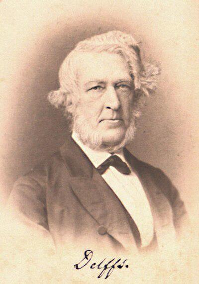 Photograph of Friedrich Wilhelm Hermann Delffs