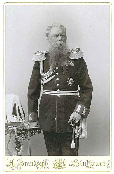 Photograph of Prince Friedrich of Hohenlohe-Öhringen