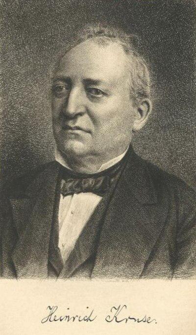 Photograph of Heinrich Kruse