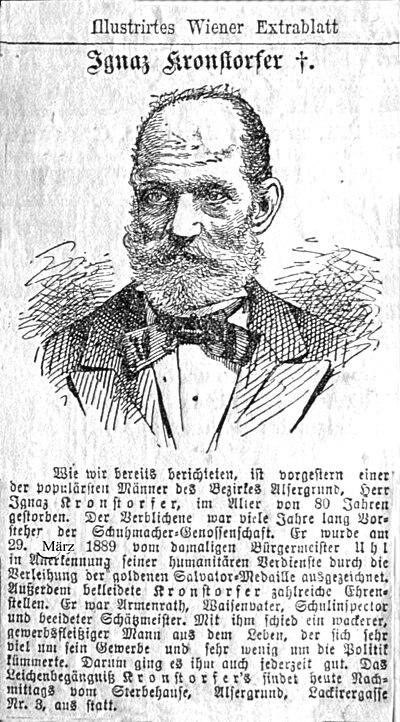 Photograph of Ignaz Kronstorfer