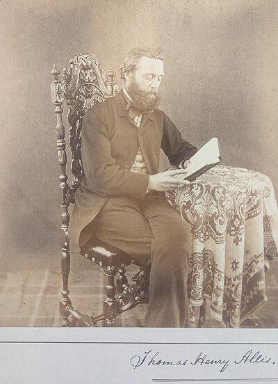 Photograph of Thomas Henry Allis