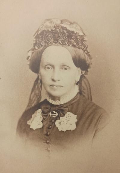 Photograph of Wilhelmine Henriette Barones von Wrangel (Chamot)