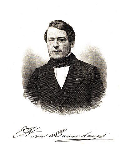 Photograph of Eduard Hendrik von Baumhauer