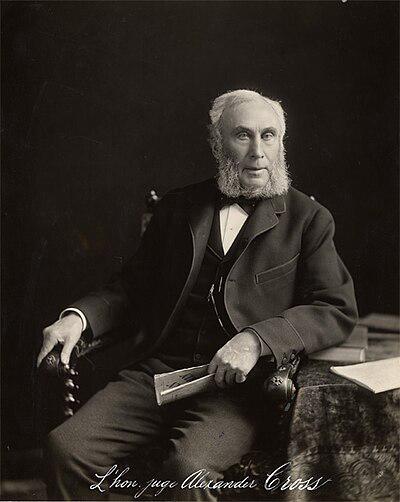 Photograph of Alexander Cross