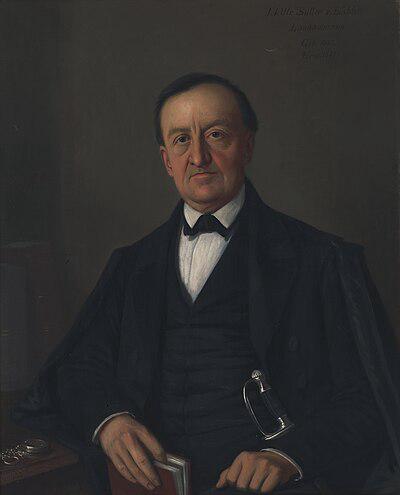 Photograph of Johann Ulrich Sutter