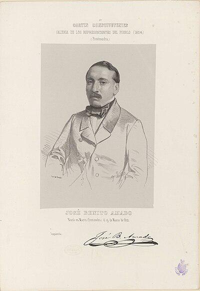 Photograph of José Benito Amado Boullosa