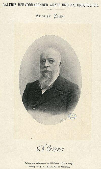 Photograph of Friedrich Karl August Zinn