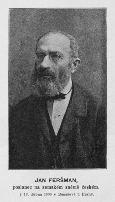 Photograph of Jan Fersman