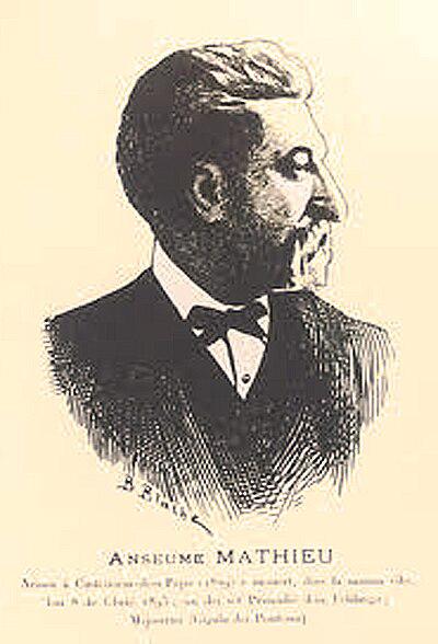 Photograph of Anselme Mathieu