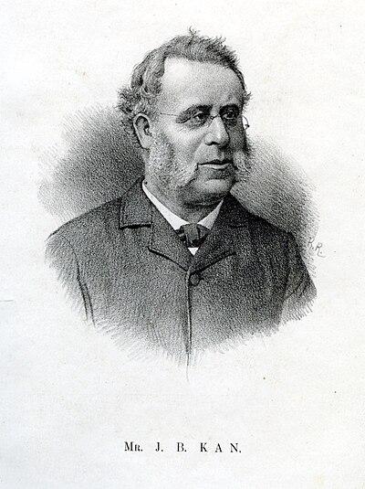 Photograph of Johannes Benedictus Kan