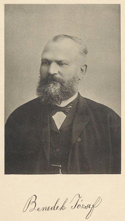 Photograph of József Benedek