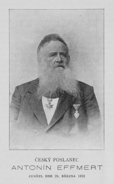Photograph of Antonín Effmert