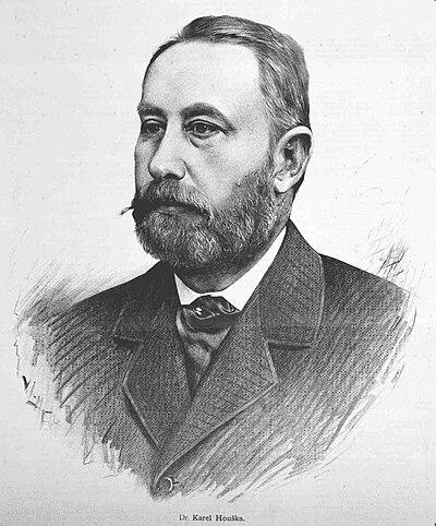 Photograph of Karel Houška
