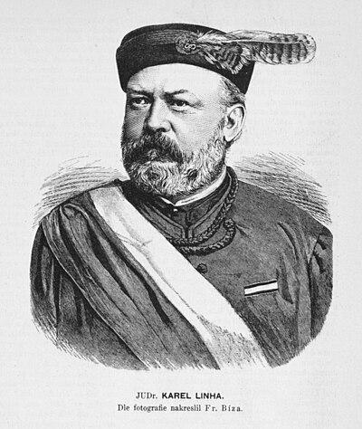 Photograph of Karel Linha