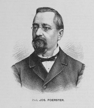 Photograph of Josef Foerster