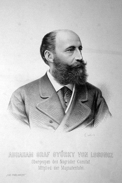 Photograph of Ábrahám Gyürky