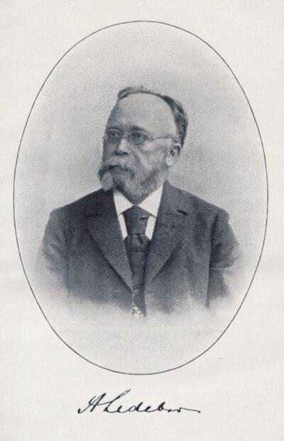 Photograph of Adolf Ledebur