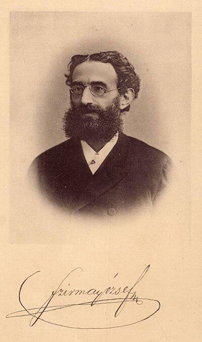 Photograph of József Szirmai