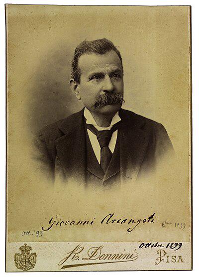 Photograph of Giovanni Arcangeli