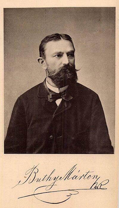 Photograph of Márton Buthy