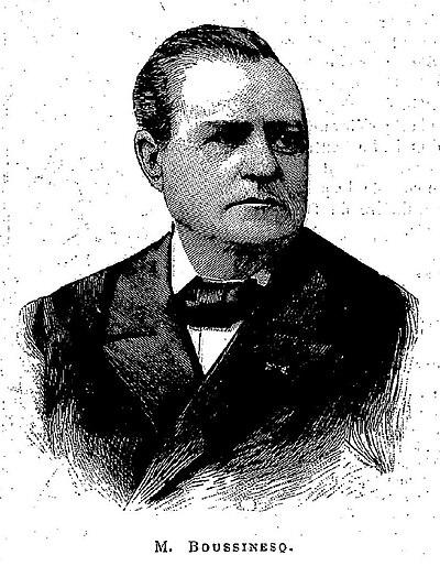 Photograph of Joseph Valentin Boussinesq