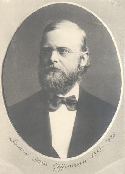 Photograph of Friedrich Albin Hoffmann