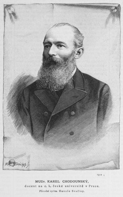 Photograph of Karel Chodounský