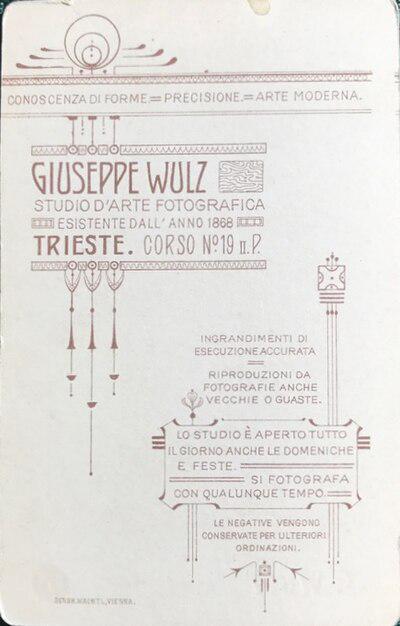 Photograph of Giuseppe Wulz