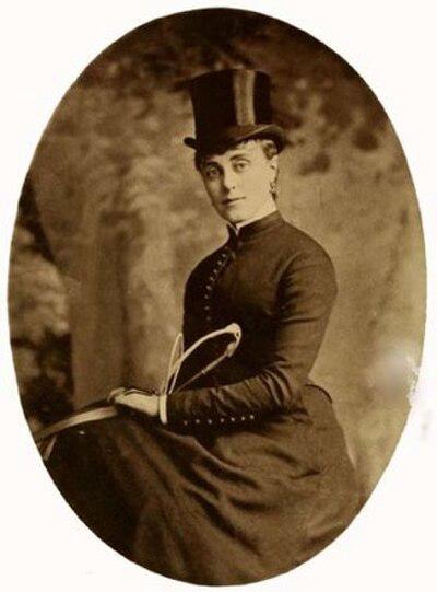 Photograph of Nannie Lambert Power O'Donoghue