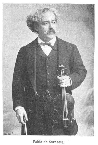 Photograph of Pablo de Sarasate