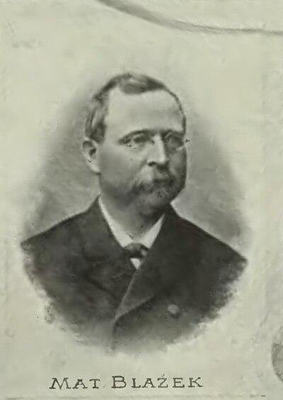 Photograph of Matyáš Blažek