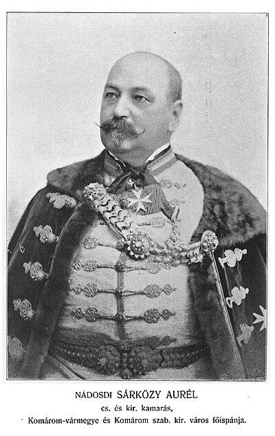 Photograph of Aurél Sárközy