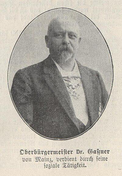 Photograph of Heinrich Gaßner
