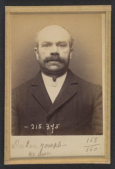 Photograph of Joseph Decker