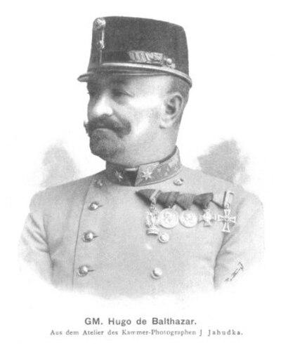 Photograph of Hugo Balthazar von Babakdol