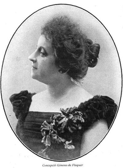 Photograph of Concepción Gimeno de Flaquer