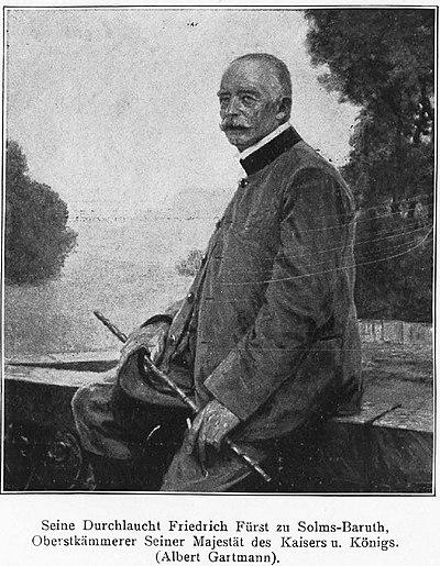 Photograph of Friedrich, 2nd Prince of Solms-Baruth