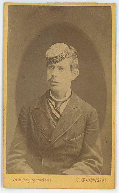 Photograph of Simon Ernst Schwerdtner von Schwerdtburg