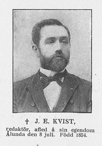 Photograph of Johan Kvist